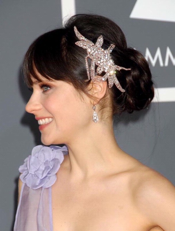 wedding hairstyles for short hair and bangs