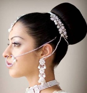 Indian wedding hairstyles for medium length hair