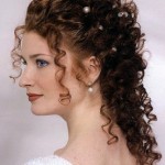 wedding hairstyles for long curly hair 2