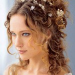 wedding hairstyles for long curly hair 4