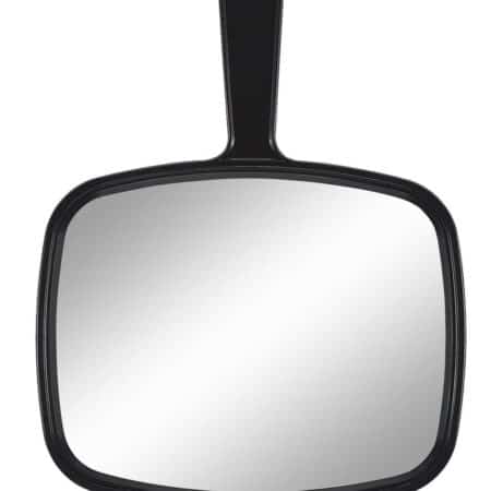 PROTECLE Handheld Mirror for Bridal Hair Styling | Large Salon Mirror with Handle